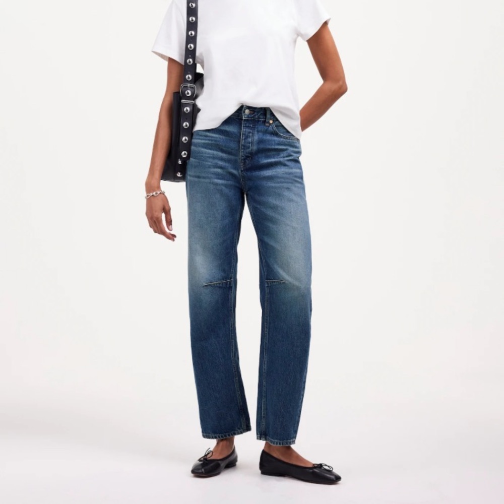 Madewell Darted Barrel Jeans